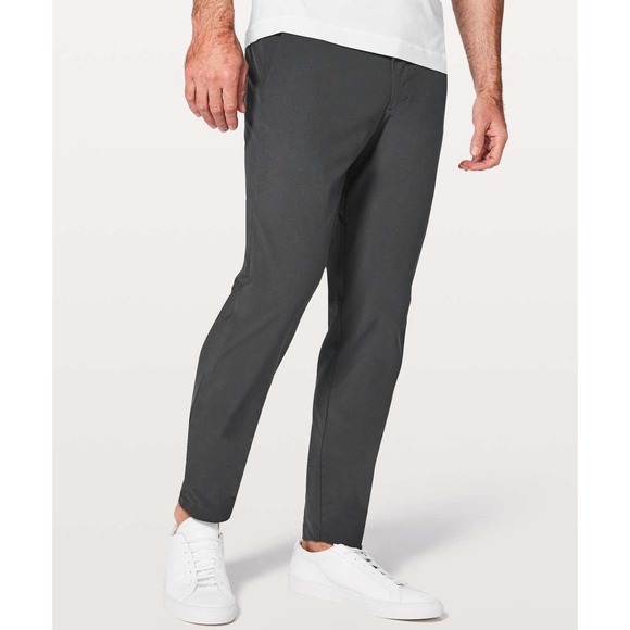 lululemon athletica Other - Lululemon Commission Pant Slim Men's Size 35 Warpstreme 34" Inseam Blue Gray